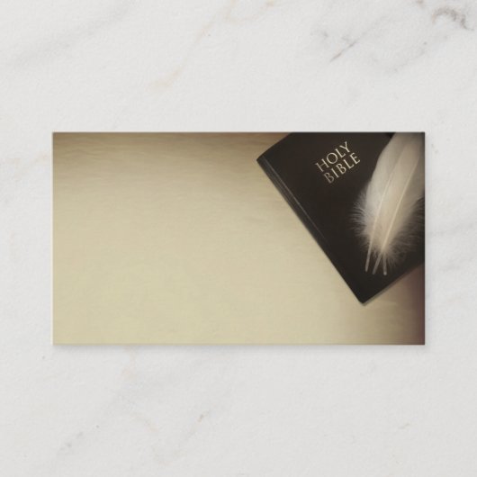 Visitekaartjes van de predikant van de kerk van de (Voorkant)