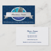 Visitekaartjes van de rekenplichtige onderneming (Voorkant / Achterkant)