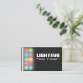 Visitekaartjes van de verlichtingstechnicus (Staand voorkant)