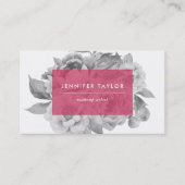 Visitekaartjes van Floral | Berry (Voorkant)