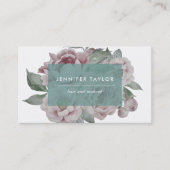 Visitekaartjes van Floral | Jade (Voorkant)