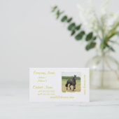 Visitekaartjes van Friesian Horse (Staand voorkant)