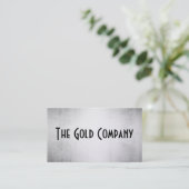 Visitekaartjes van goudmetalen (Staand voorkant)