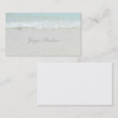 Visitekaartjes van het Agentschap voor de Reiszee- (Voorkant / Achterkant)