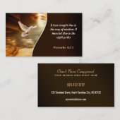 Visitekaartjes van kerken (Voorkant / Achterkant)