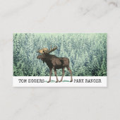 Visitekaartjes van Moose and Trees Ranger (Voorkant)