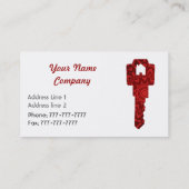 Visitekaartjes van onroerend goed (Achterkant)