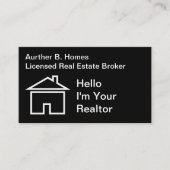 Visitekaartjes van onroerend goed (Voorkant)