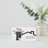 Visitekaartjes van onroerend goed (Staand voorkant)