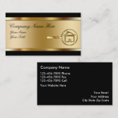 Visitekaartjes van onroerend goed (Voorkant / Achterkant)