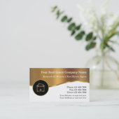 Visitekaartjes van onroerend goed (Staand voorkant)