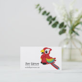 Visitekaartjes van paardenvogelpest (Staand voorkant)