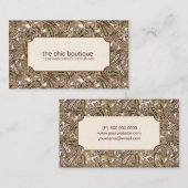 Visitekaartjes van Paisley (Voorkant / Achterkant)