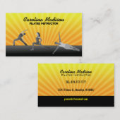 Visitekaartjes van piloteninstructeurs (Voorkant / Achterkant)