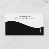 Visitekaartjes van Reiki Master Practitioner (Achterkant)