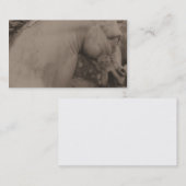 Visitekaartjes van renaissance Horse (Voorkant / Achterkant)