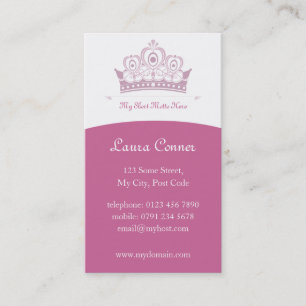 Visitekaartjes van Royalty/Princess