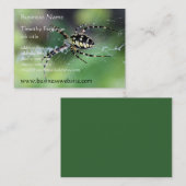 Visitekaartjes van Spider Chubby (Voorkant / Achterkant)