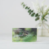 Visitekaartjes van spin (Staand voorkant)