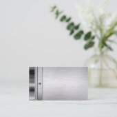 Visitekaartjes van staal (Staand voorkant)