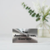 Visitekaartjes van staal (Staand voorkant)