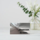 Visitekaartjes van staal (Staand voorkant)