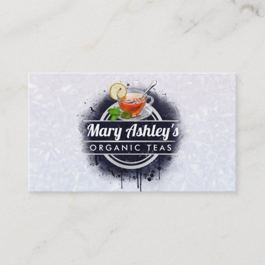 Visitekaartjes van thee (Voorkant)