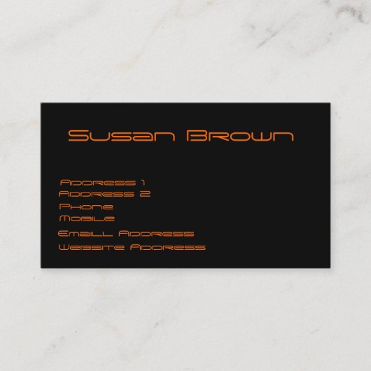 Visitekaartjes van varkensras (Voorkant)