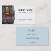 Visitekaartjes van vastgoedbeleggers (Voorkant / Achterkant)