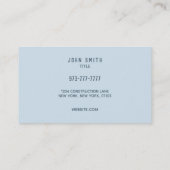 Visitekaartjes van vastgoedbeleggers (Achterkant)