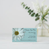Visitekaartjes van White Daisy (Staand voorkant)