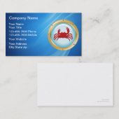 Visitekaartjes van zeehonden (Voorkant / Achterkant)