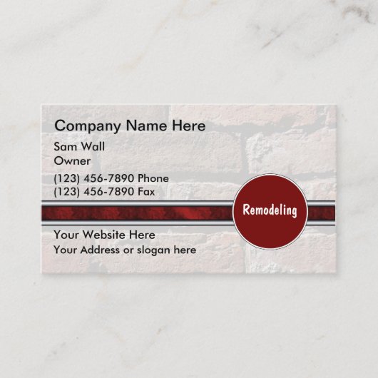 Visitekaartjes verwijderen (Voorkant)