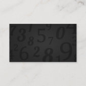 Visitekaartjes verzekeringsagent (Achterkant)