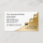 Visitekaartjes verzekeringsmakelaar (Voorkant)