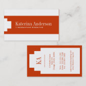 Visitekaartjes verzekeringsmakelaar (Voorkant / Achterkant)