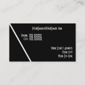 visitekaartjes Voetbal/Football (Achterkant)