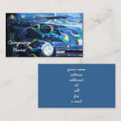 Visitekaartjes voor aangepaste vrachtwagens (Voorkant / Achterkant)