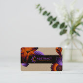 visitekaartjes voor abstract advies (Staand voorkant)