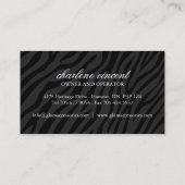 Visitekaartjes voor Accessoire Designer (Achterkant)