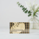 Visitekaartjes voor airdresser (Staand voorkant)