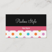 Visitekaartjes voor airdresser (Voorkant)