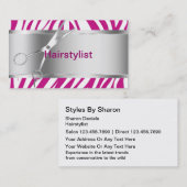 Visitekaartjes voor airdresser (Voorkant / Achterkant)