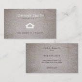 Visitekaartjes voor architect Slogans (Voorkant / Achterkant)