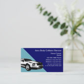 Visitekaartjes voor automatische botsing (Staand voorkant)