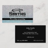 Visitekaartjes voor automatische informatie (Voorkant / Achterkant)