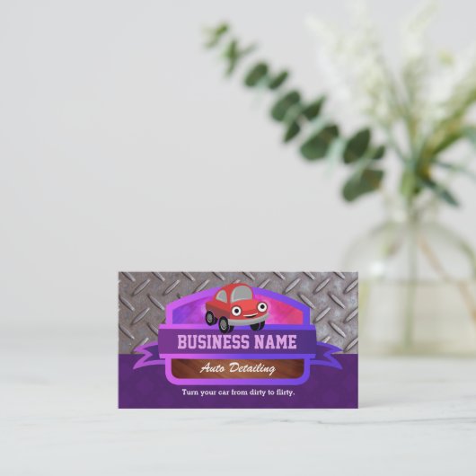 Visitekaartjes voor automatische informatie (Staand voorkant)