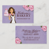 Visitekaartjes voor bakkerijen (Voorkant / Achterkant)