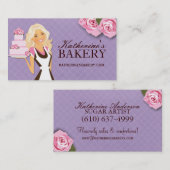 Visitekaartjes voor bakkerijen (Voorkant / Achterkant)