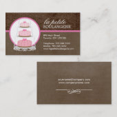 Visitekaartjes voor bakkerijen (Voorkant / Achterkant)